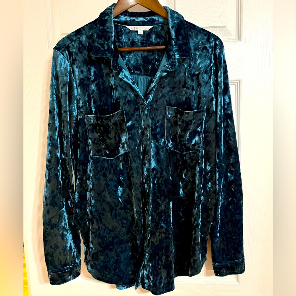 Velvet shirt